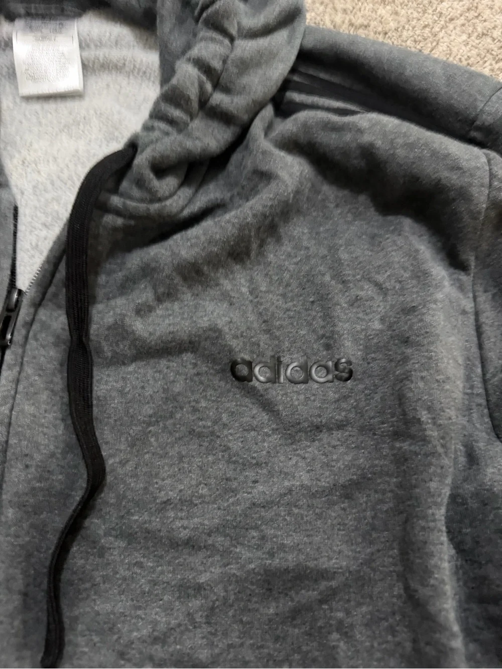 adidas zip up